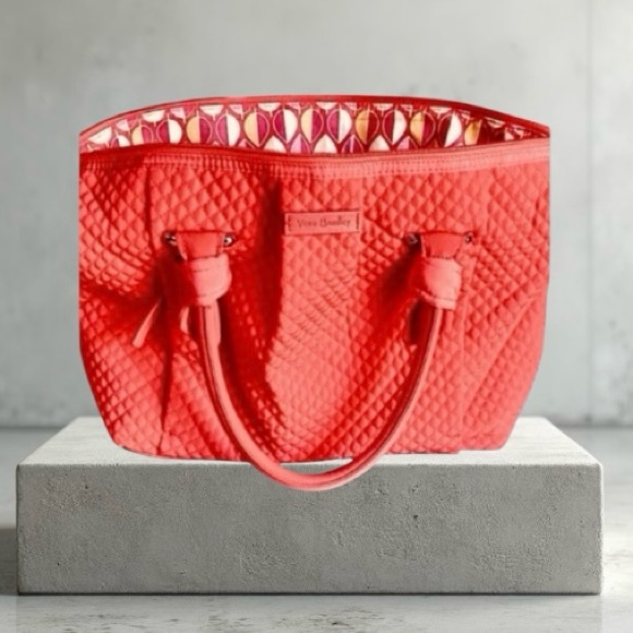 VERA BRADLEY CANYON SUNSET HADLEY SATCHEL - Picture 2 of 16